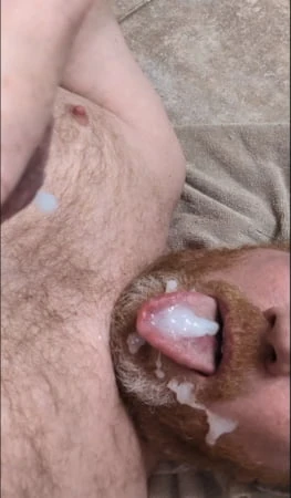 Ich esse mein sperma