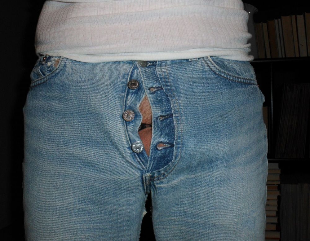 Open Jeans Bulge #2