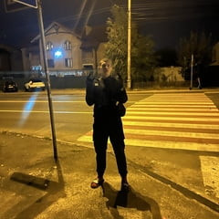 我在街上散步