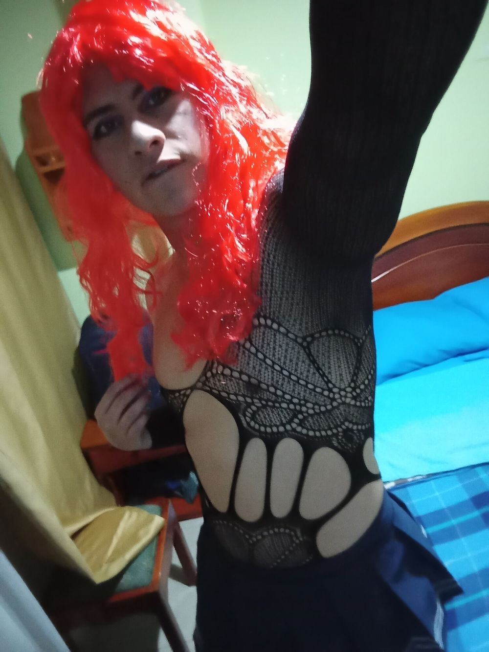 redhead crossdresser is destroyed with teenage boy&#039;s dick #3