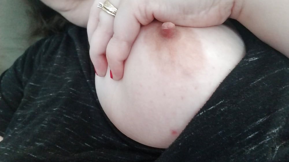 Playtime while chatting with a certain someone.... wife Milf #27