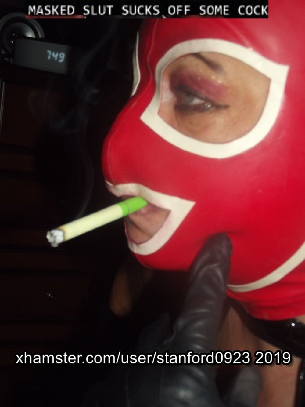 MASKED SLUT SUCKS COCK #30