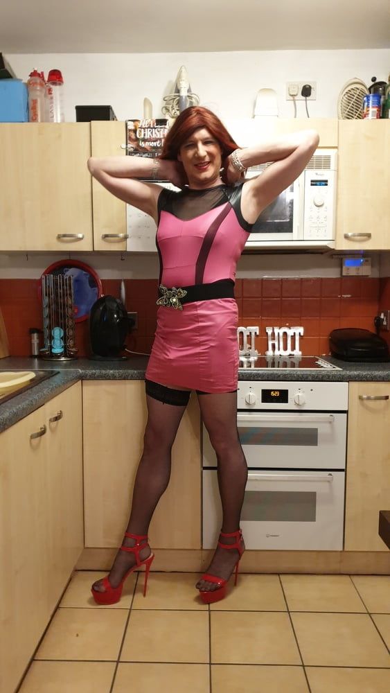 Sissy Lucy is Hot and Horny in the kitchen #4