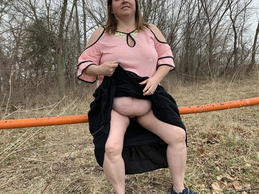 Sexy BBW Outdoor Pussy #33