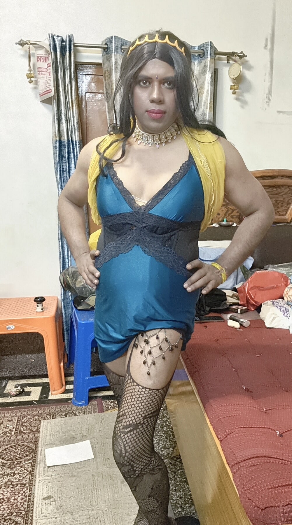 Verronika69 Sexy Desi Queen in Fishnets #19