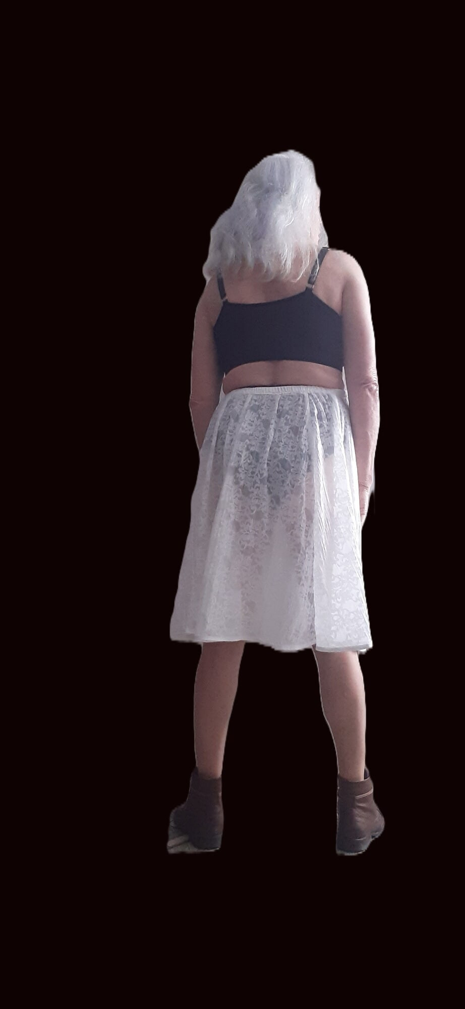 skirt white