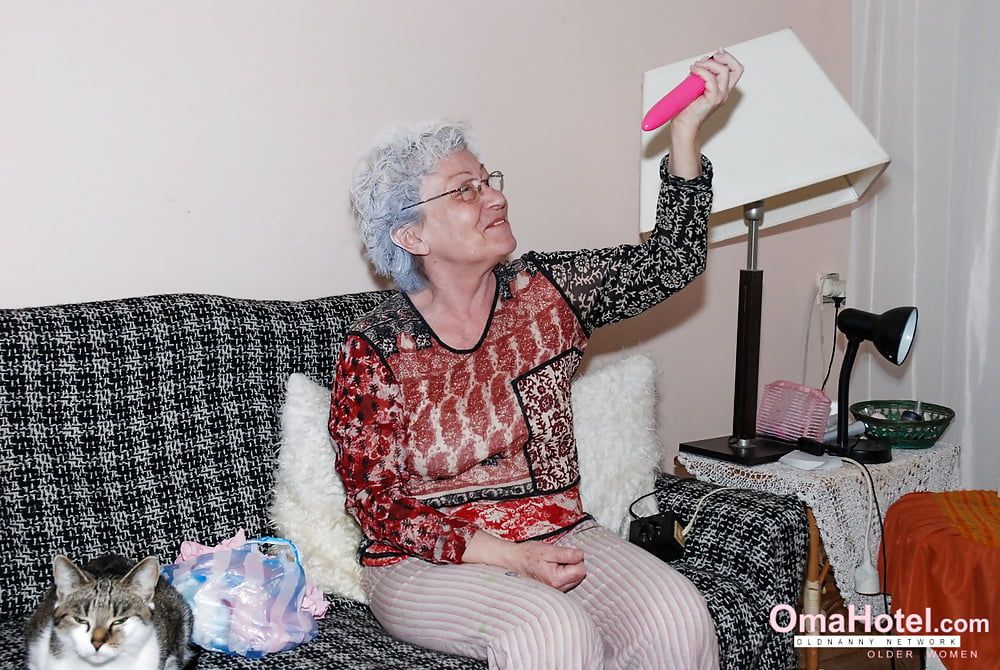 Granny pictured with adult toy #15