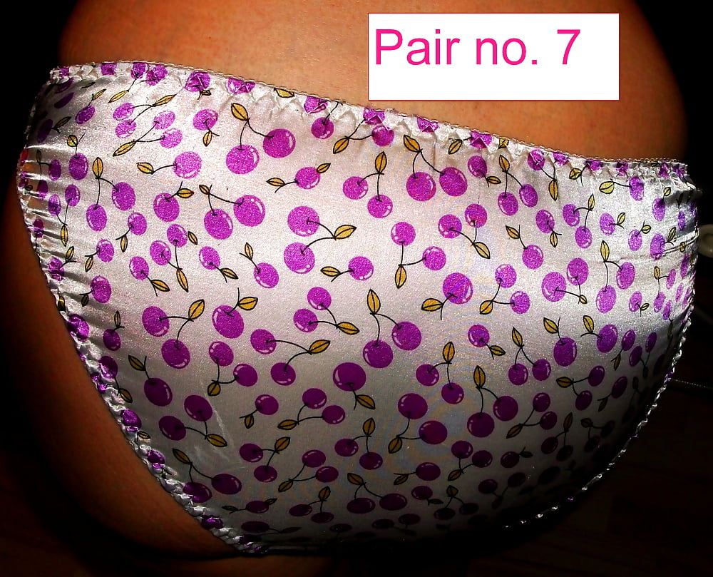 30 silky satin panties #53