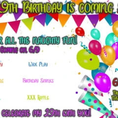 Birthday Announcement!