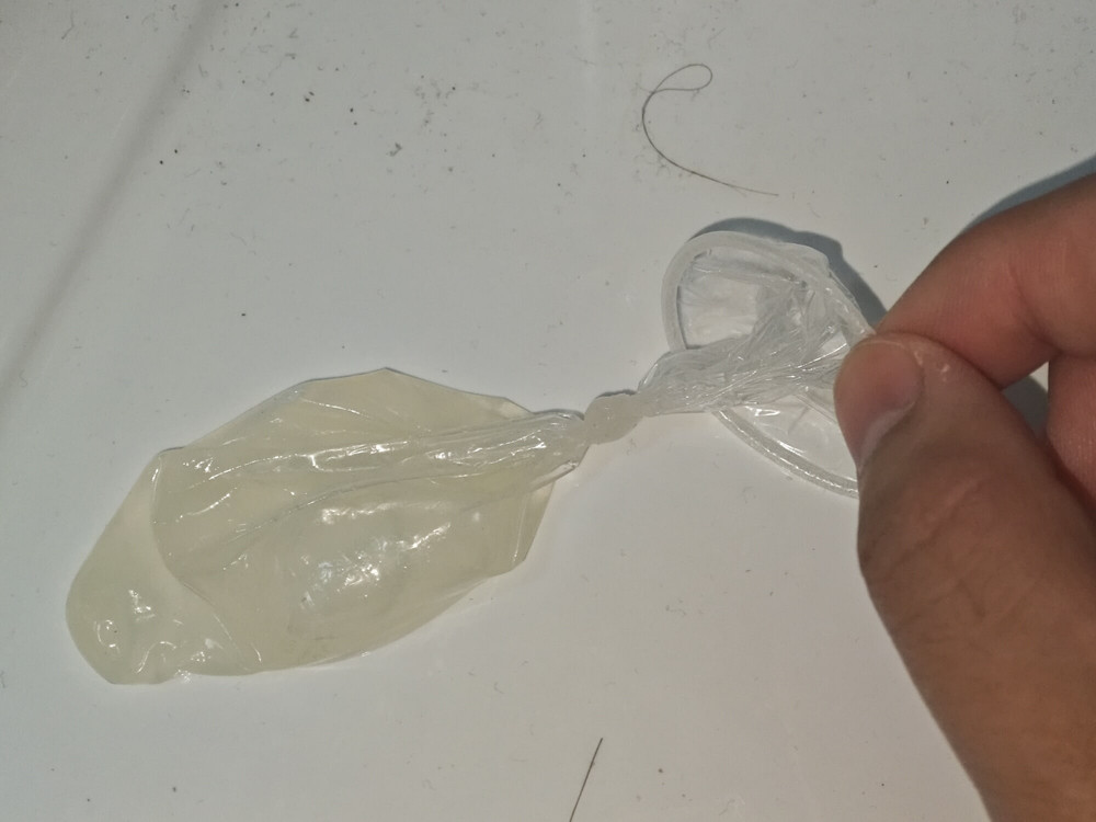 Semen in condom #2