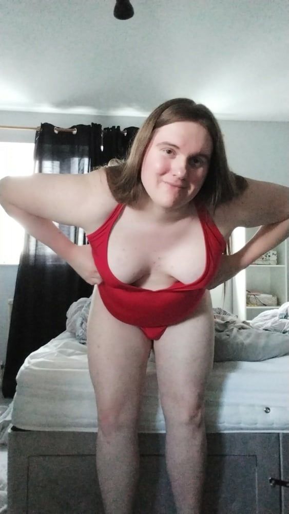 My enormous BBW curves in a sexy red singlet! #2