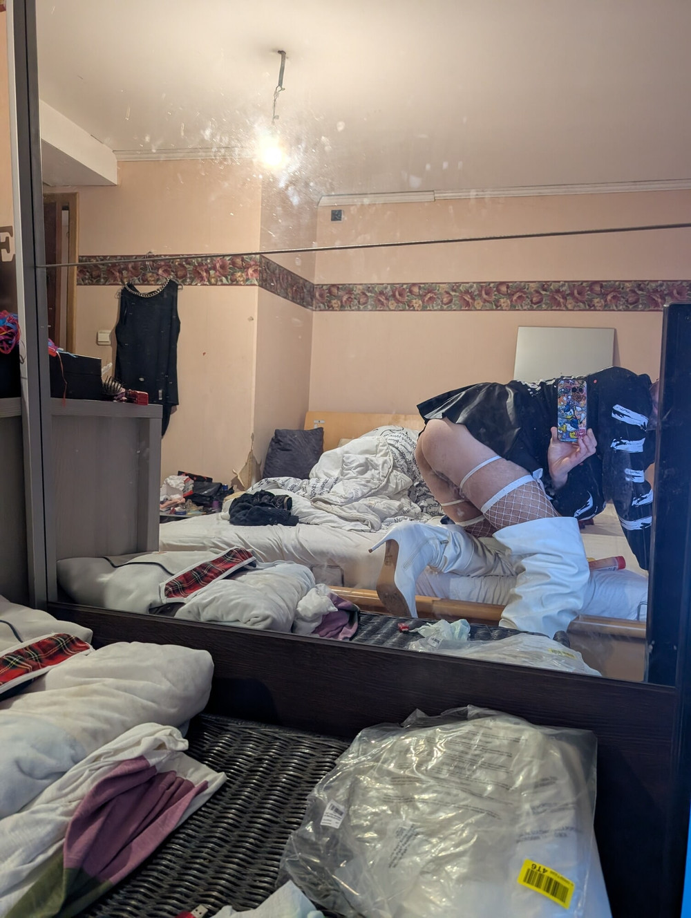 Lady boy sexy lingerie  #3