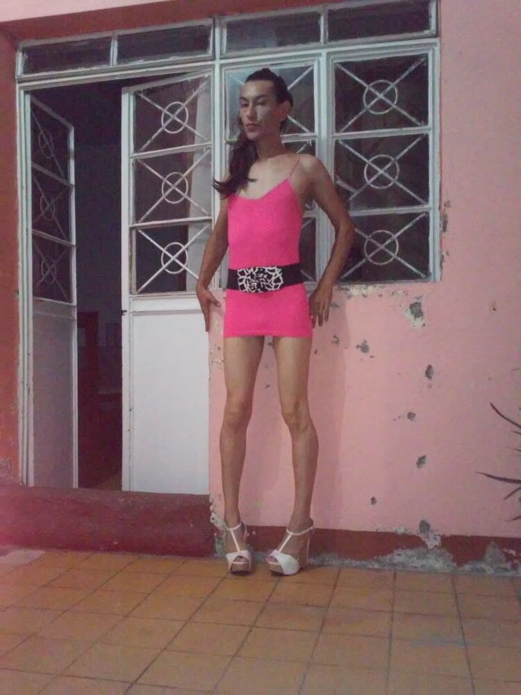 skinny and sexy latin amateur transvestite #16