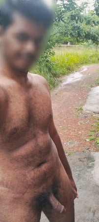 Nude Mayank Flashing Outdoors