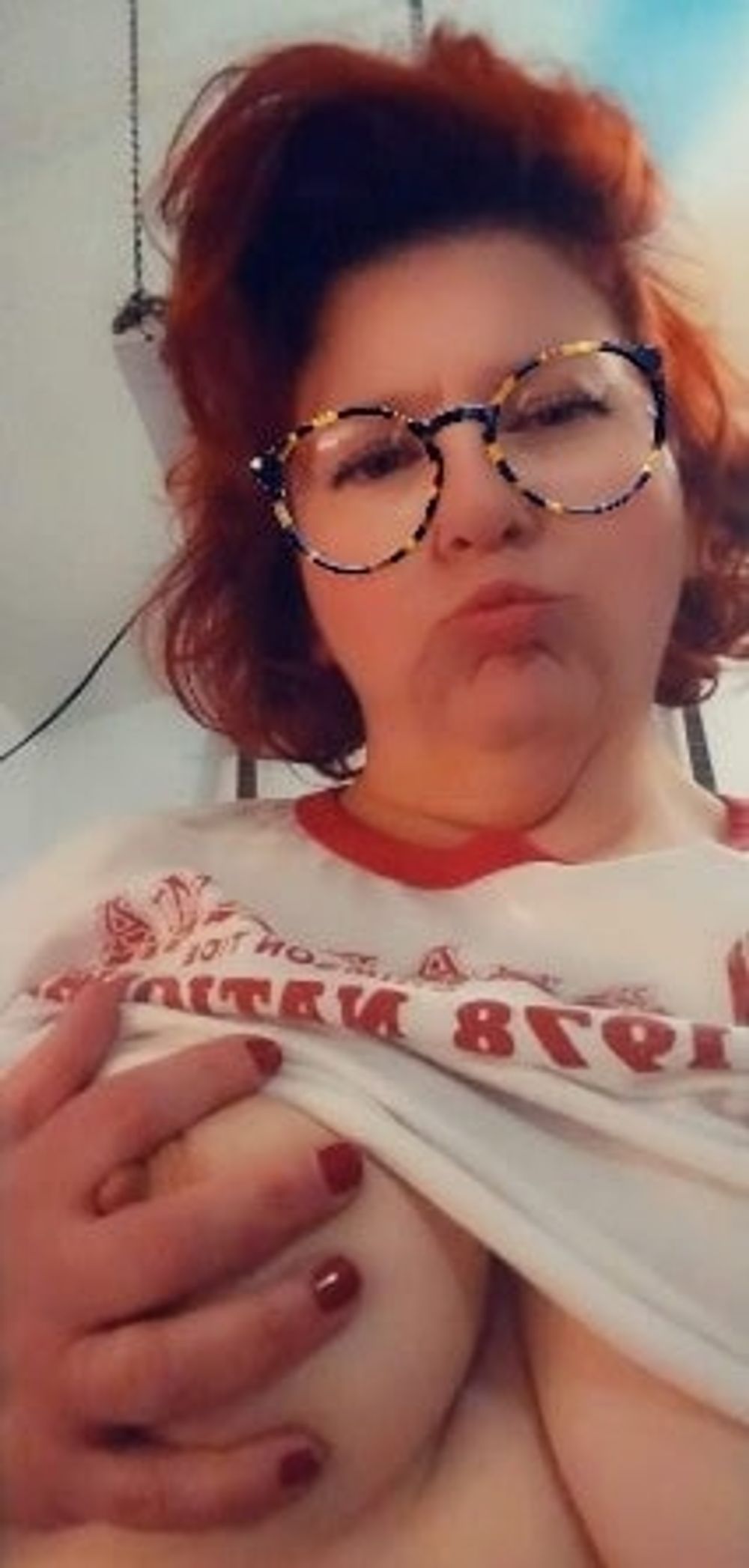 Fat ass redhead 