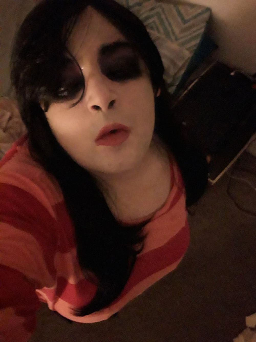 Pink Psycho (goth tranny)