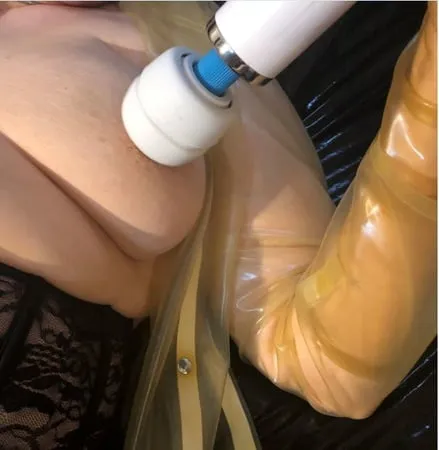 transparent latex masturbation         