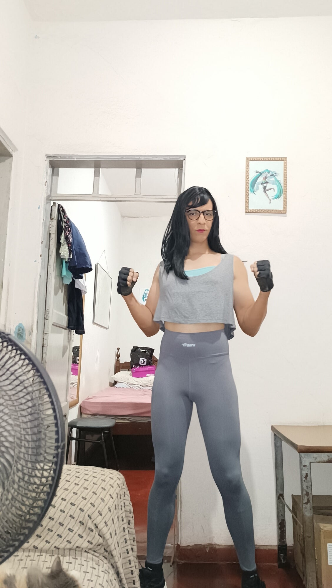 Sakura Nakamura Skinner legging Grey  #23