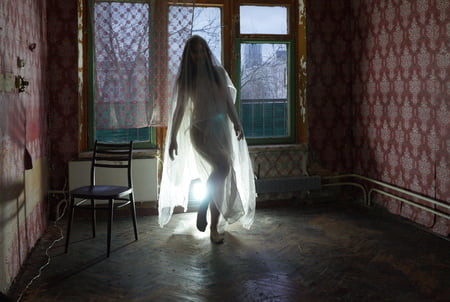 Ghost Near big window