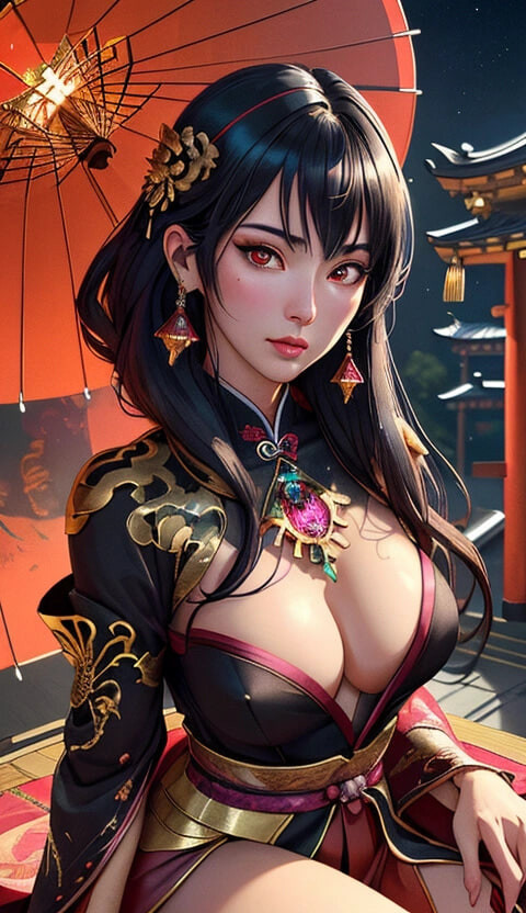chinese temple (Ai models) #20