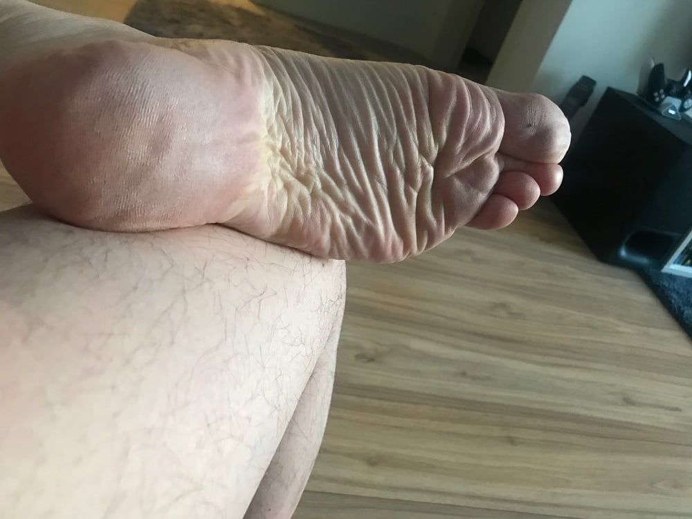 My cock and feet #9