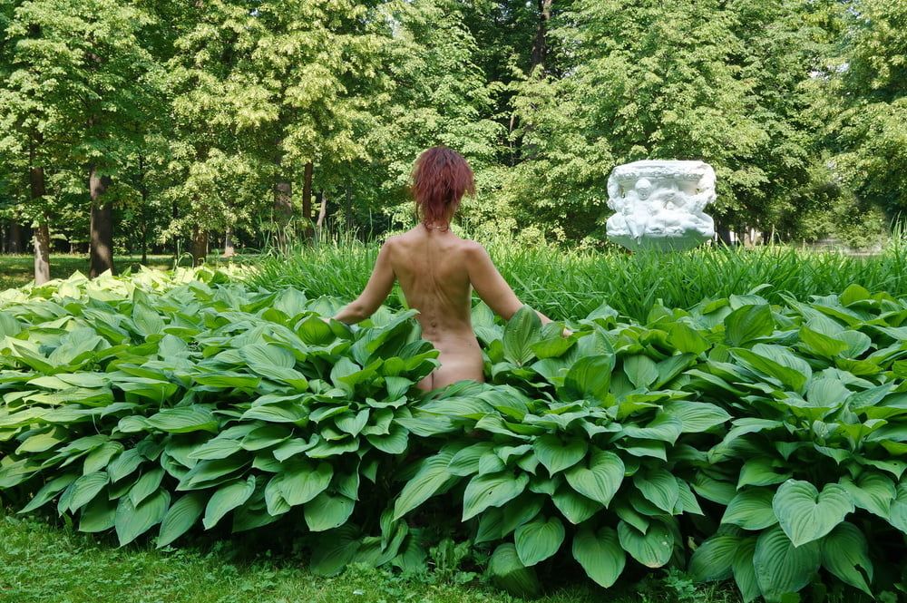 Naked in the grass  #4