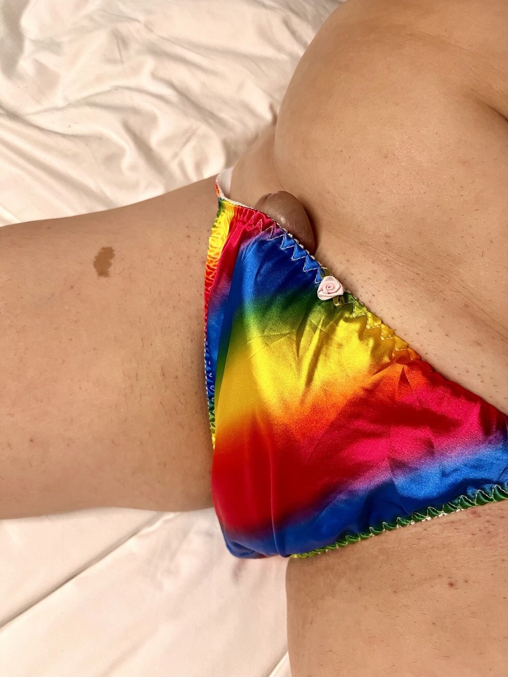 Satin pride panties  #15