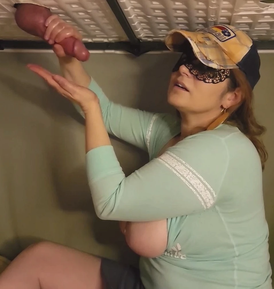 Cum-LOVER Cock-Milking Stepmom Rubs it into Mature Huge Tits #16