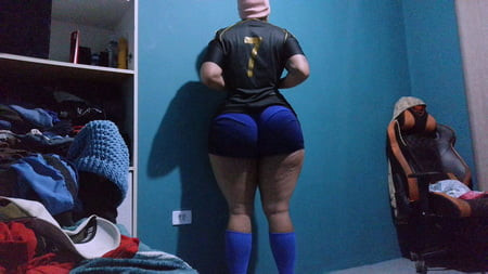 My big ass and my feminine body.