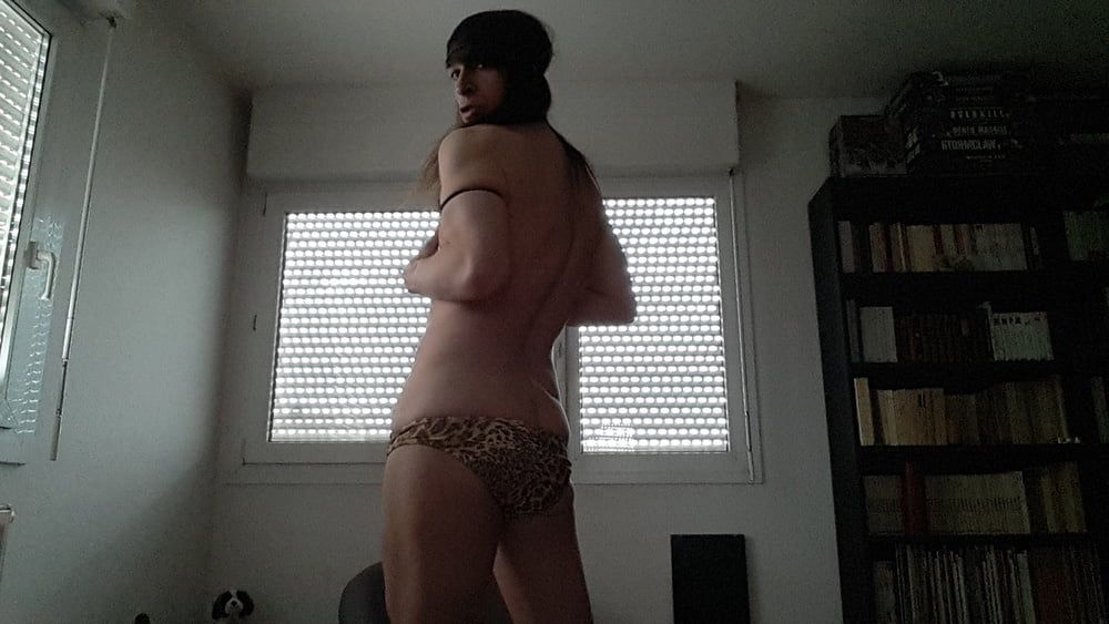 Tygra in leopard panties. #42