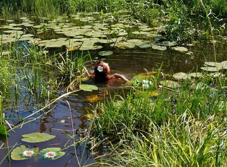 nude in lazy river         