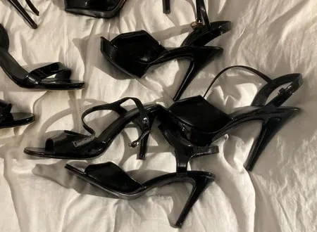 some of our high heels         