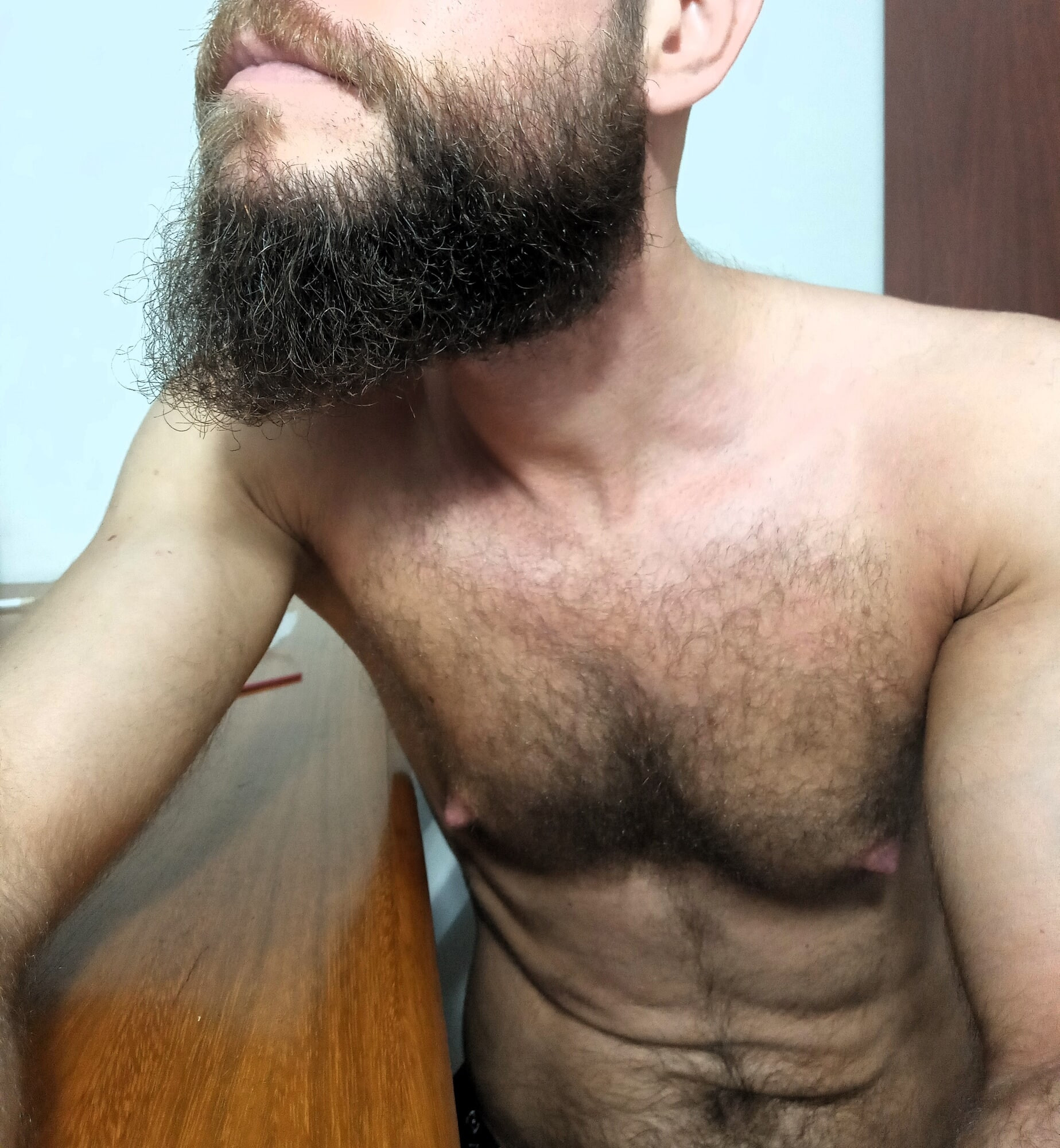 Beard, Hairy Chest and Big Nipples #19
