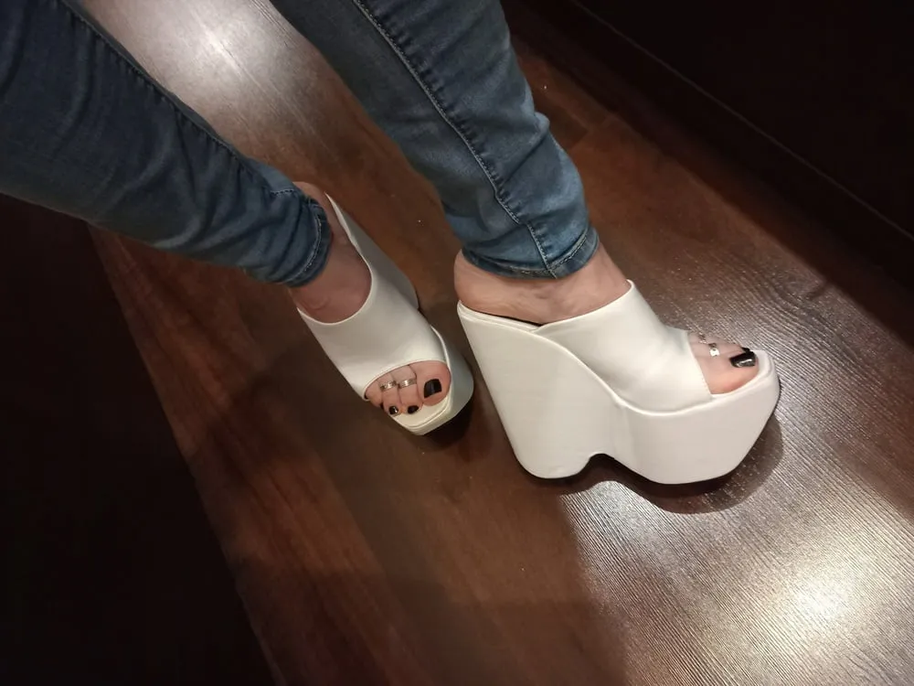 white platforms #6