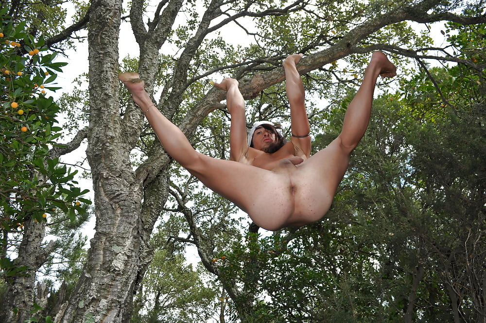 Tygra guy slut in the rocks and trees on august 2014,part 2. #13