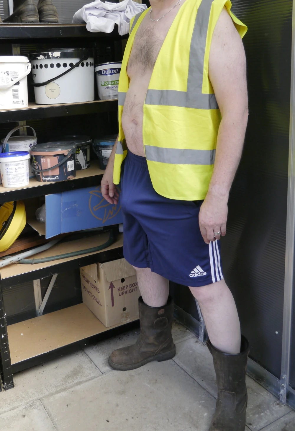 Older workie in his work gear #2