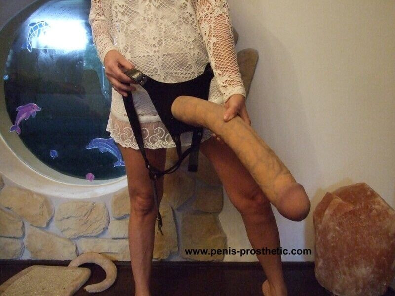 Custom Big Silicone Prosthetic Penis #9