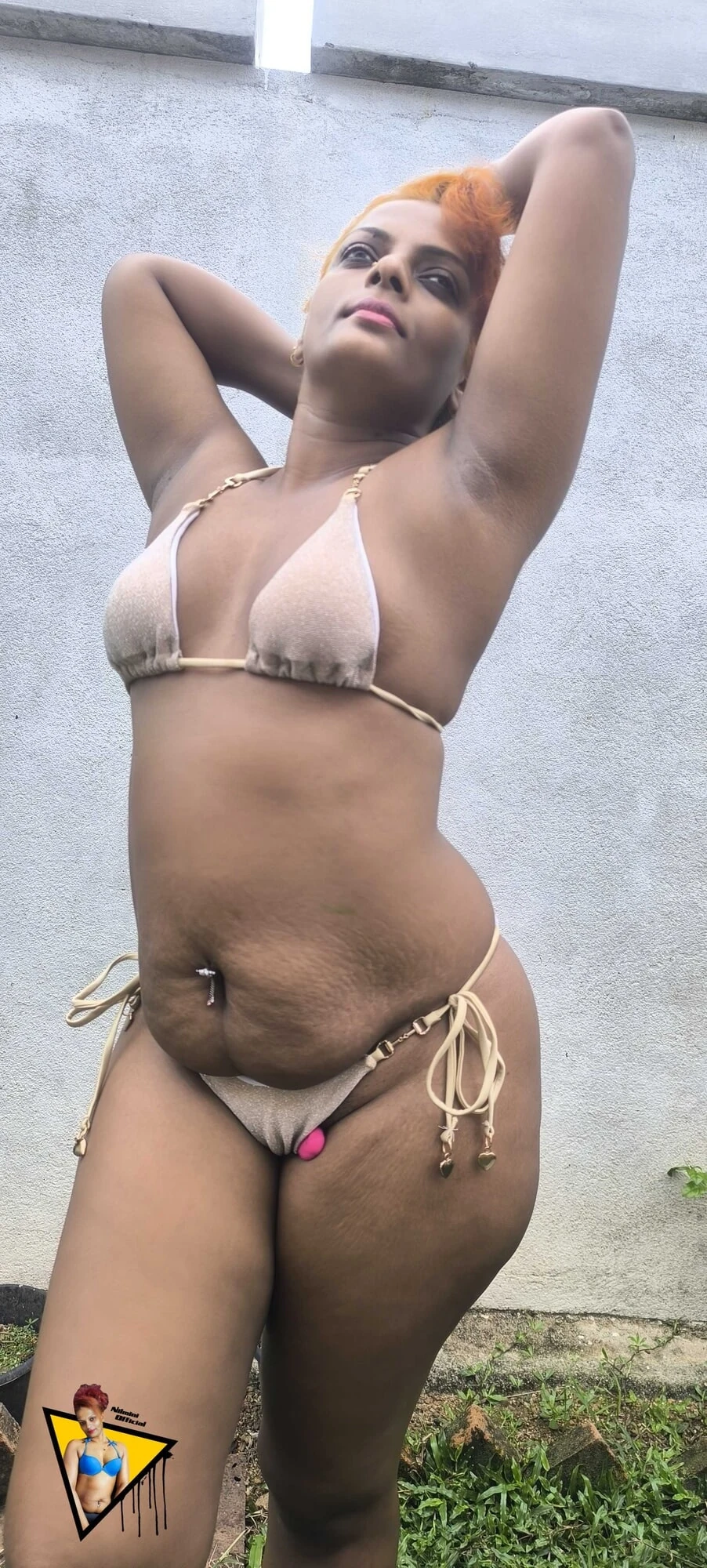 gold bikini  #4