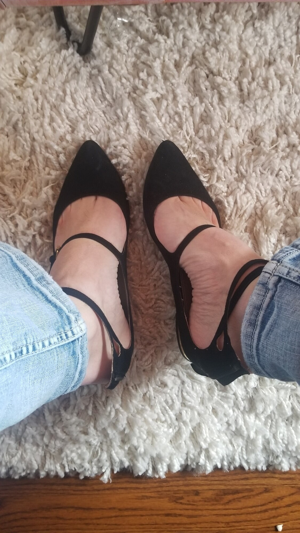 Wearing and Fucking my Girlfriends Shoes #2