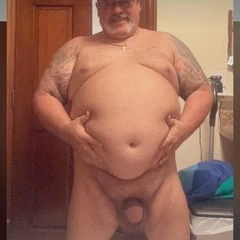 Cute fat teddy bear fully nude 
