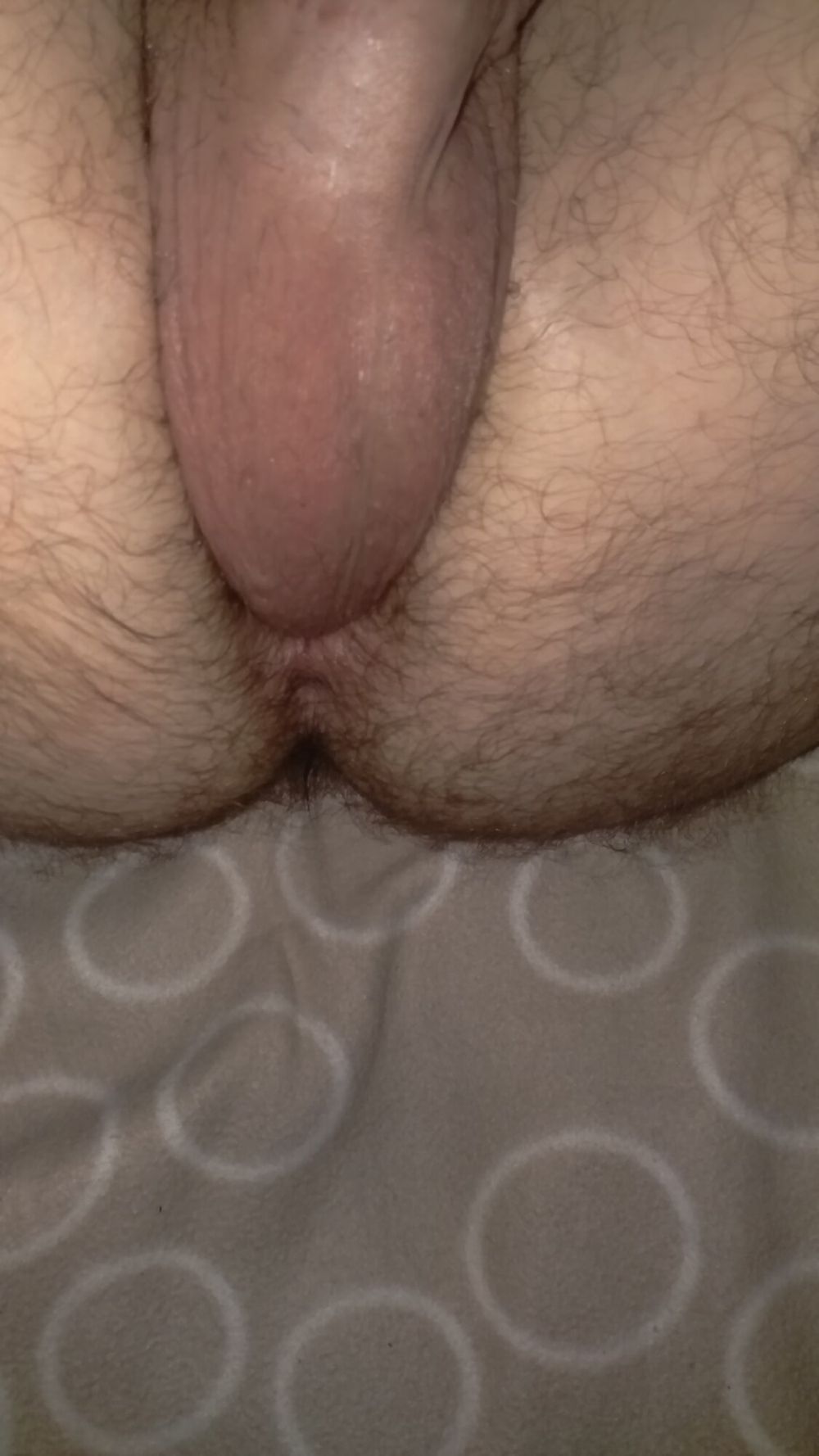 Nutsack + Balls stuffed in ass #2