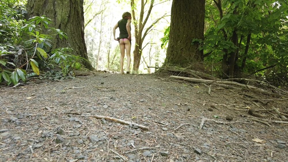 Crossdress walk forest trails #5