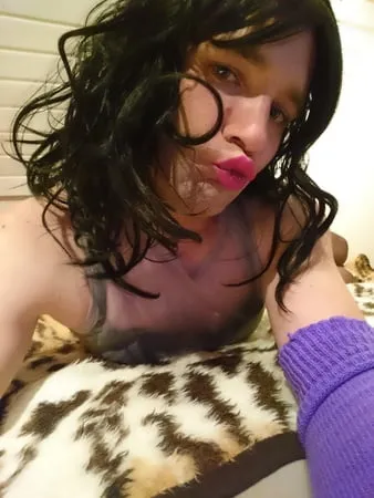 sissy femboy alone at home              