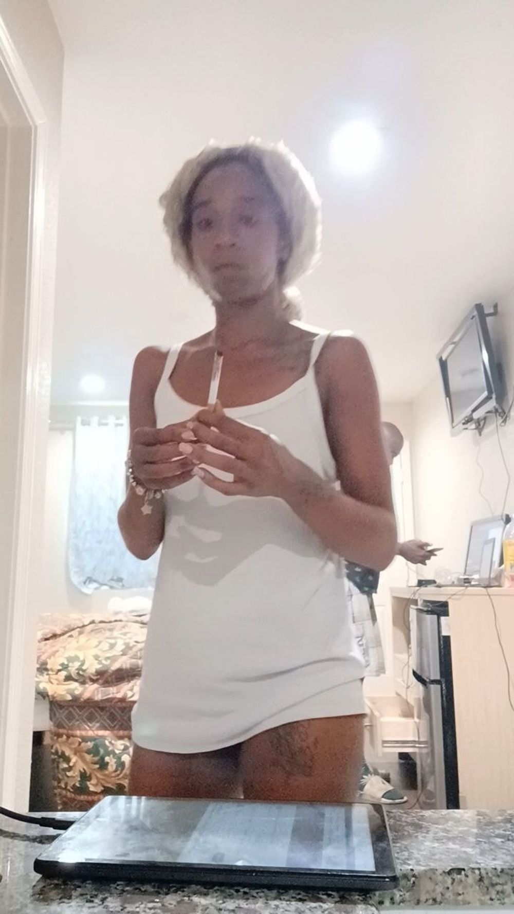 Homemade Amatuer Light Skinned Ebony Milf #10