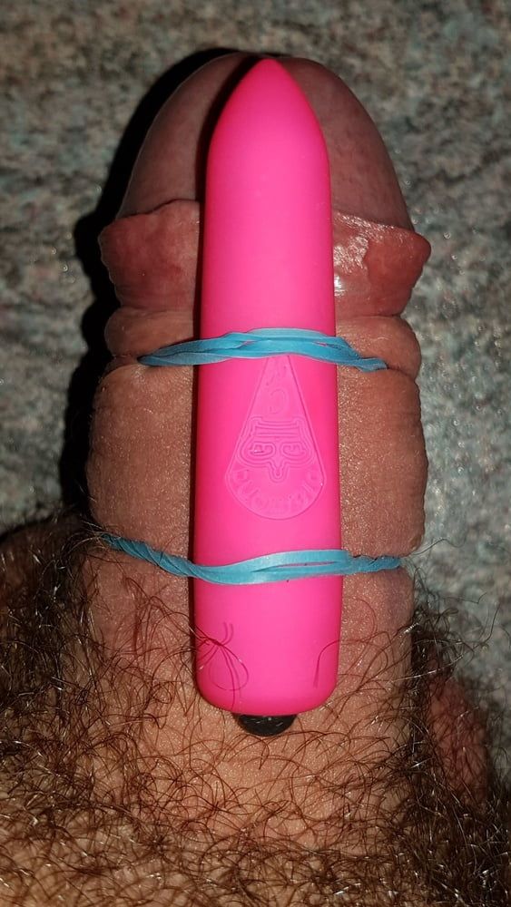 Playing with small vibrator #21