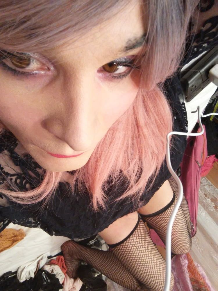 old pics with as much nylon as i could find as per requested
