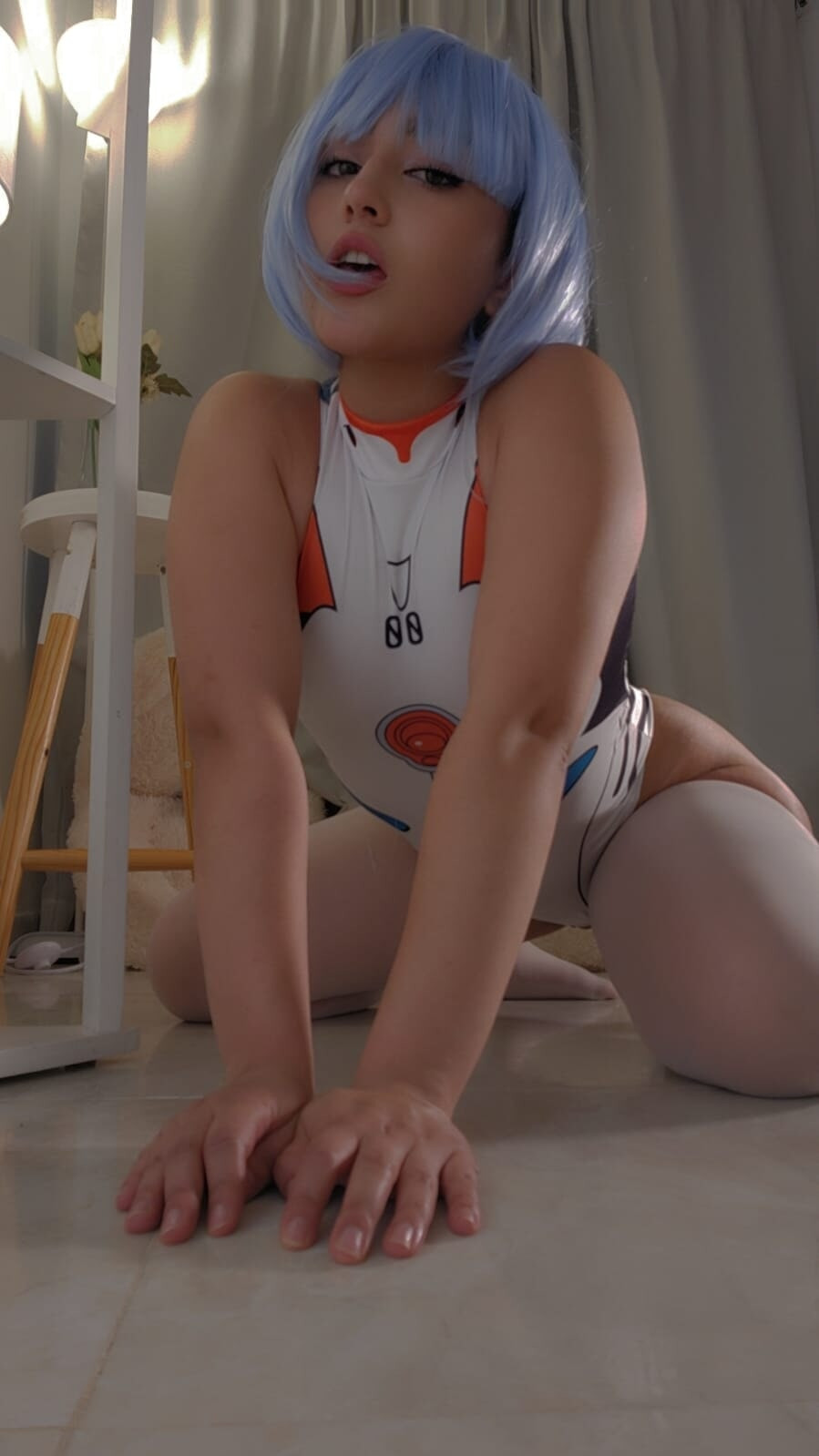 Rei Evangelion cosplay #3