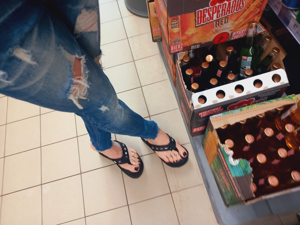 public crossdressing - shopping #12