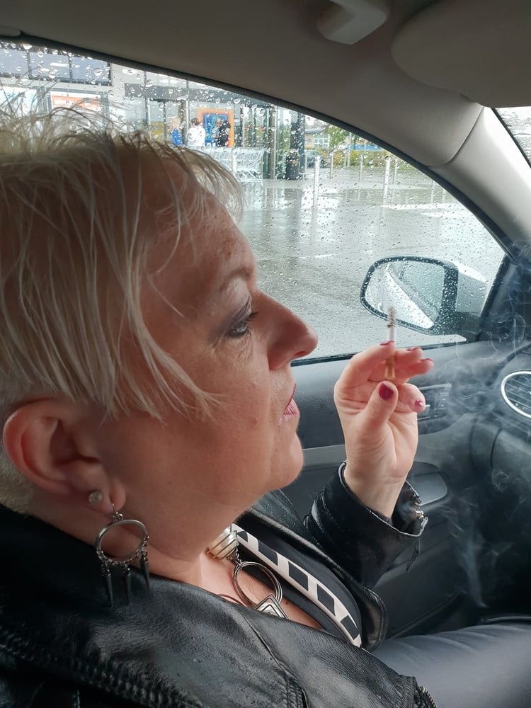 ME SMOKING IN PUNTERS CAR #3