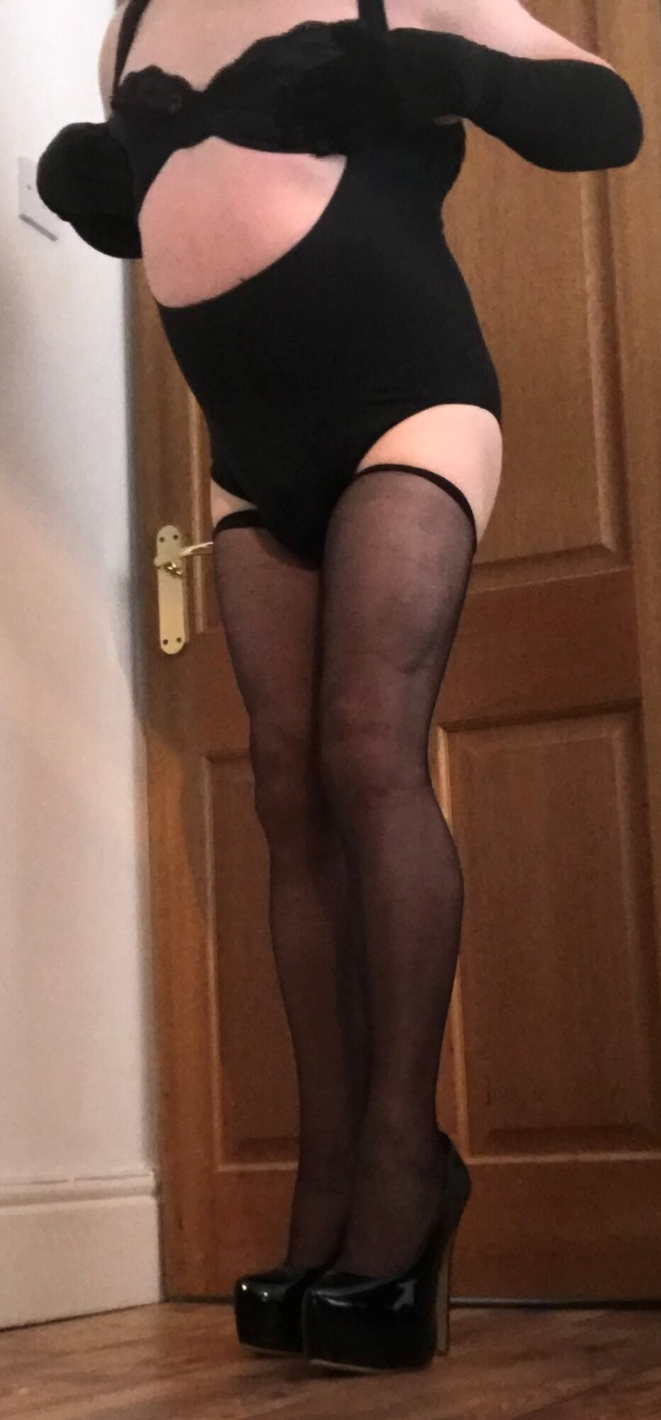 hot babe in stockings (2) #10